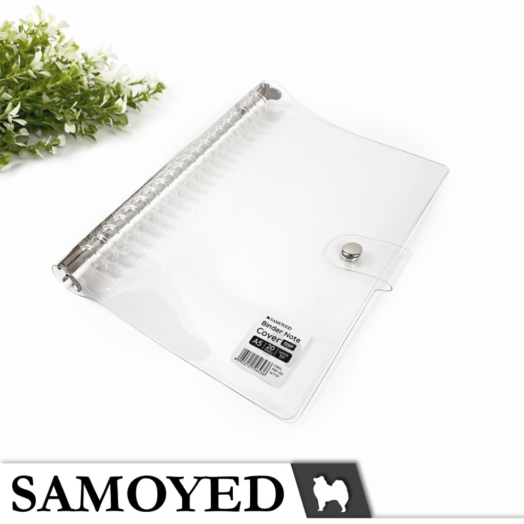 

Sampul Binder / Loose Leaf / Transparan / Transparent Binder Note Cover A5 Samoyed CBNL-R9P-A5