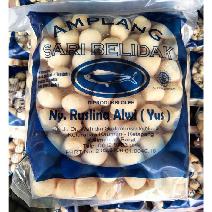 

Amplang Sari Belidak / Amplang Ikan Belida / Getas Ikan Khas Kalbar Promo