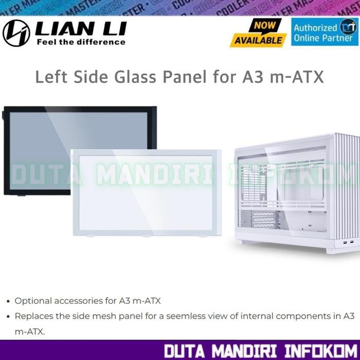 Lian Li Left Side Glass Panel For A3 M-Atx