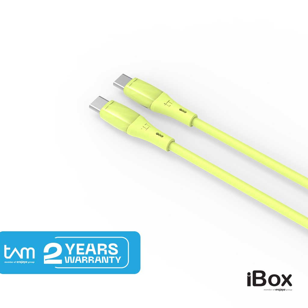 IT Trans Silica Cable C to C - Lime