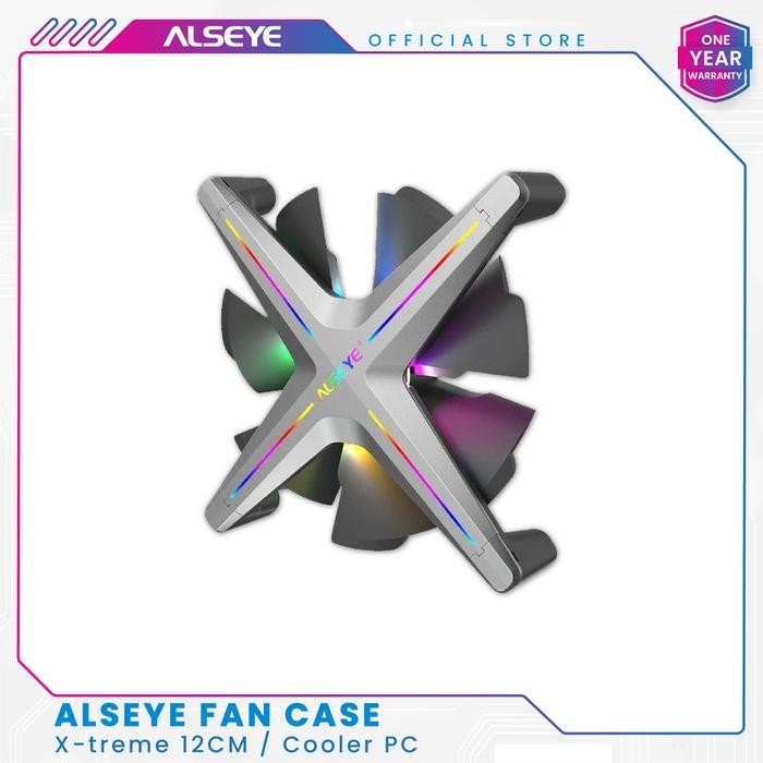 Alseye Fan Case Xtreme Auto Rgb X12 White