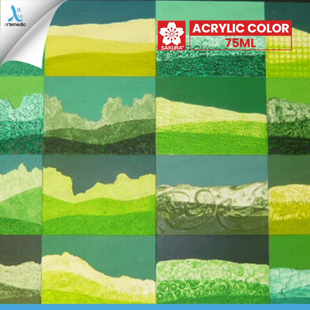 

Sakura Acrylic 75ml Acrylic Color Paint Cat Akrilik - 01/02