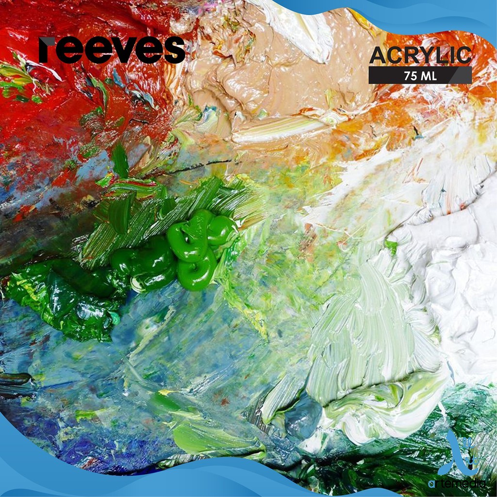 

Reeves Acrylic Artists 75ml Acrylic Color Paint Cat Akrilik