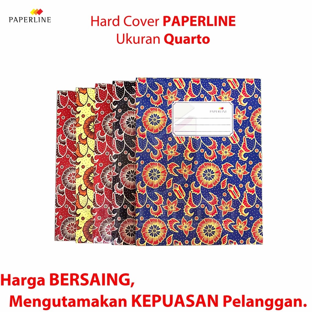 

Buku Hard Cover Paperline Quarto Isi 300 Lembar / Buku Akutansi Laporan Kuarto / Kwarto PPL 300 Lbr