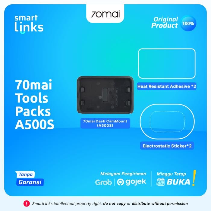 70mai DashCam Tool Packs A800S-1/A500S-1/1S/M300 70mai Static Sticker