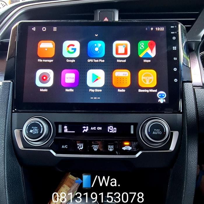 upgrade head unit android civic turbo 2 screen anti lemot
