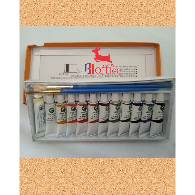 

Maries Water Colour 12 Warna 12 x 5 ml