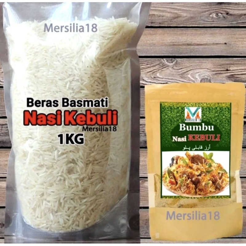

Paket 1 kg beras basmati + bumbu kebuli instant