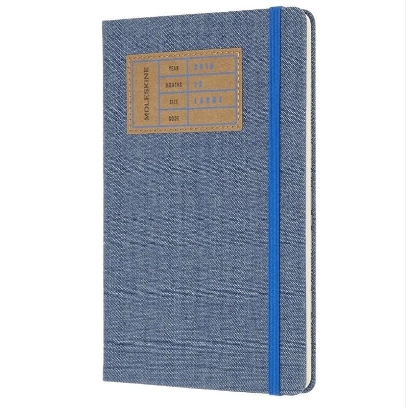 

Moleskine Denim Plain Notebook Expanded 400 pages 774