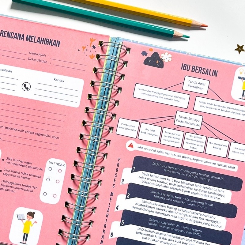 

Baby Journal / Pregnancy Book / Jurnal Kelahiran / Buku Jurnal Bayi / Journal Book / Buku Diary /