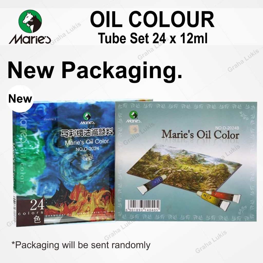 

Cat Minyak Maries Oil Color Set 24