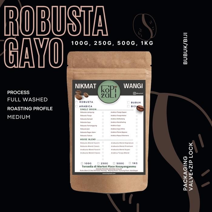

Kopi Zali - Robusta Gayo