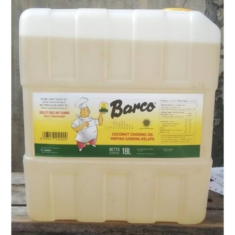 

Minyak Goreng Kelapa Barco 18liter