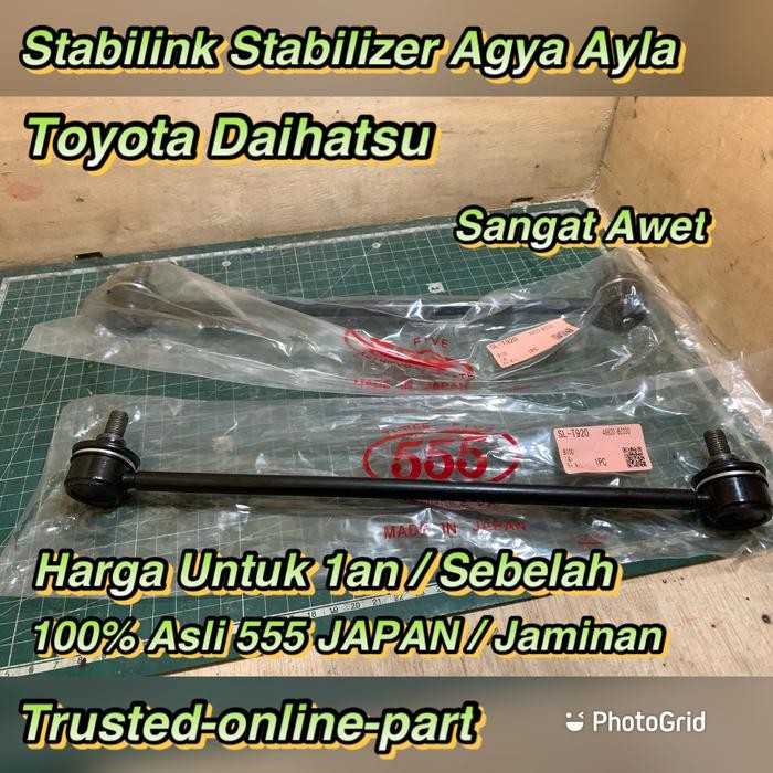 Stabil Link Stabilizer Agya Ayla 100% Asli 555 Japan
