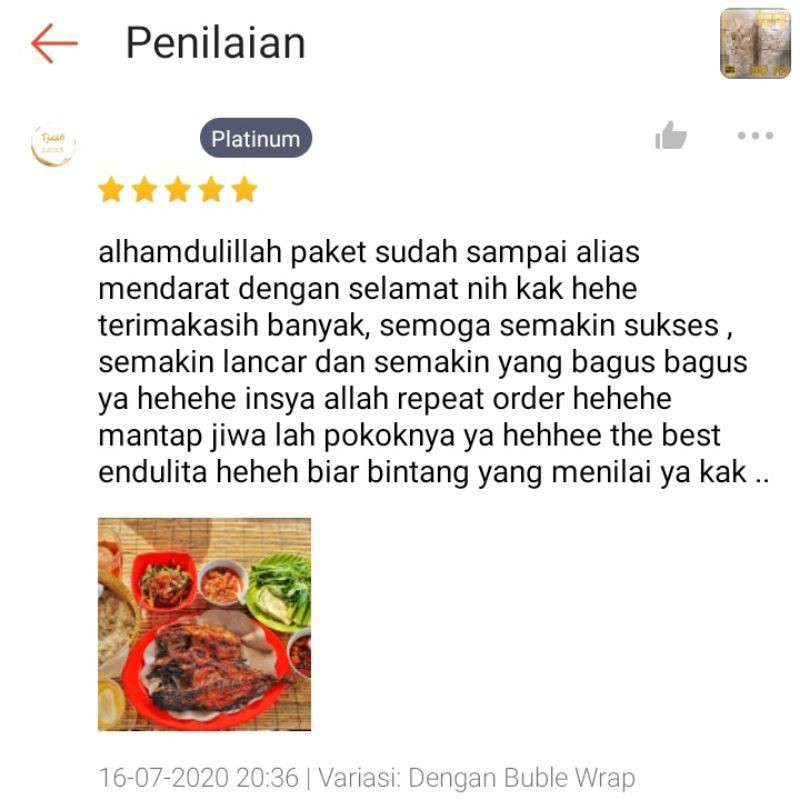 

WHYN!! 150 Pcs CUANKI LIDAH 1 Bal Cuangki Lidah Batagor