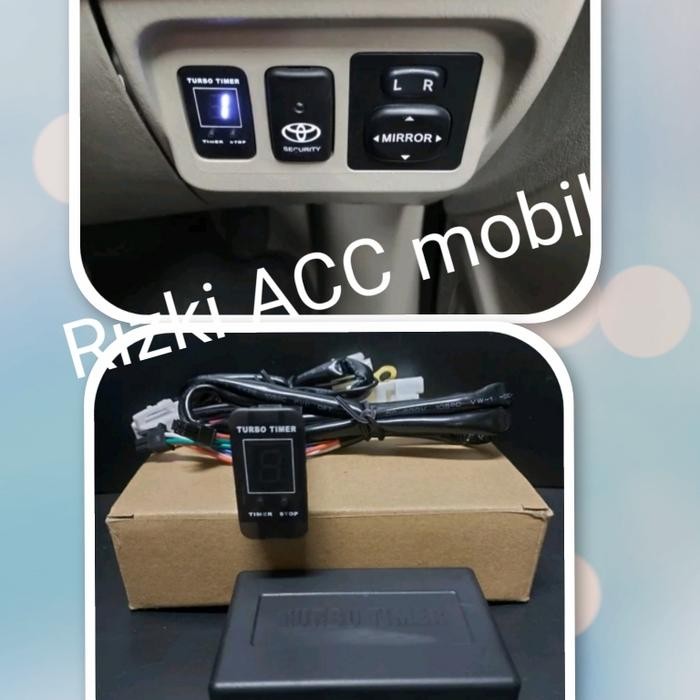 PREMIUM Turbo timer Inova dan Fortuner old 2008 soket ke soket