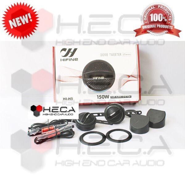 PREMIUM Tweeter Hifine HI-H5 Super Silk Dome Tweeter Audio Sound Mobil