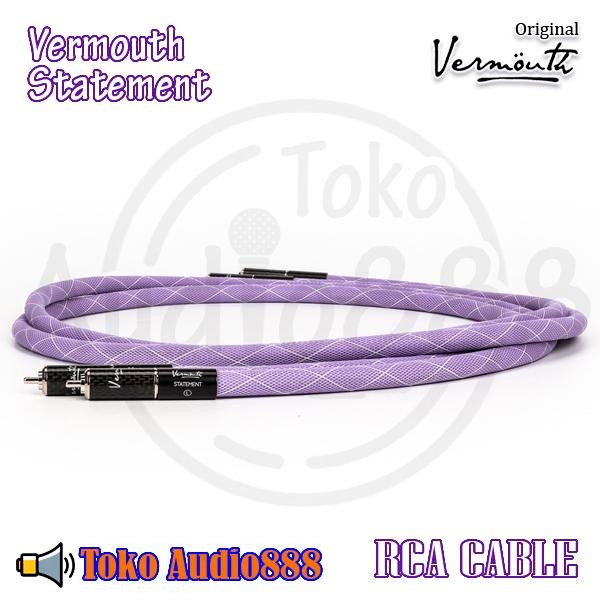 PREMIUM Vermouth Audio Statement Analog Interconnect ( Kabel RCA ) - 1 Meter