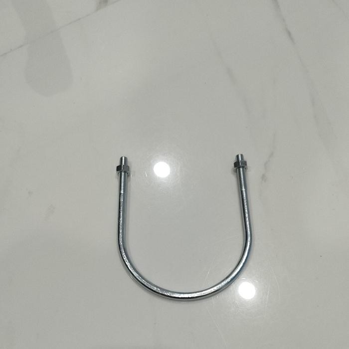 PREMIUM Ubolt/klem pipa galvanis 3/8 x 4 inchi