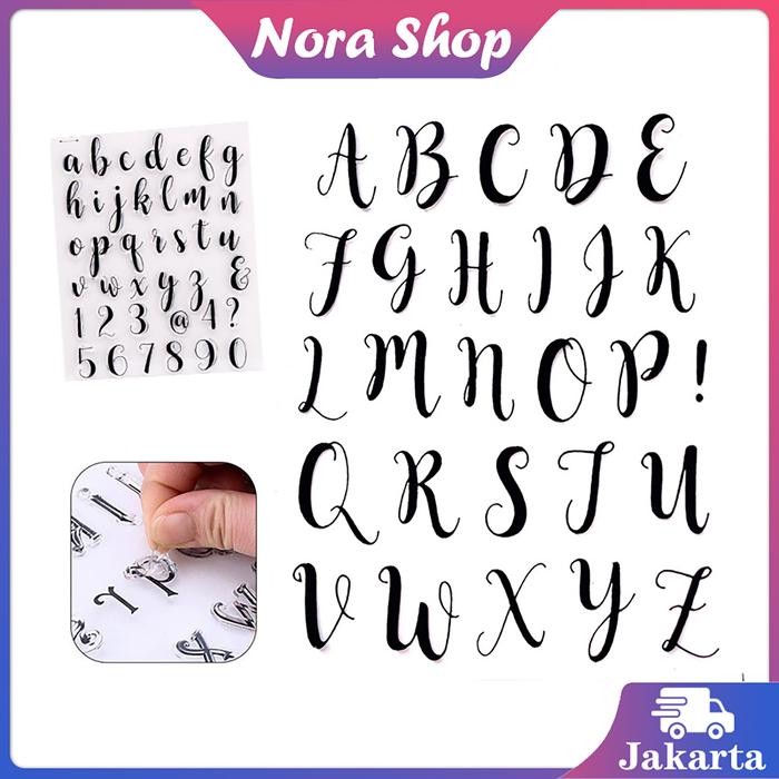 PREMIUM Cetakan Huruf Fondant Cetakan Angka Fondant Cetakan Fondant Set Cetakan Fondant Alphabet