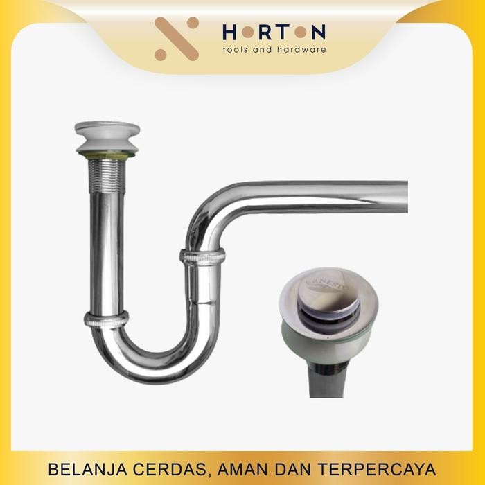 PREMIUM Sifon Wastafel / Pembuangan Air Wastafel