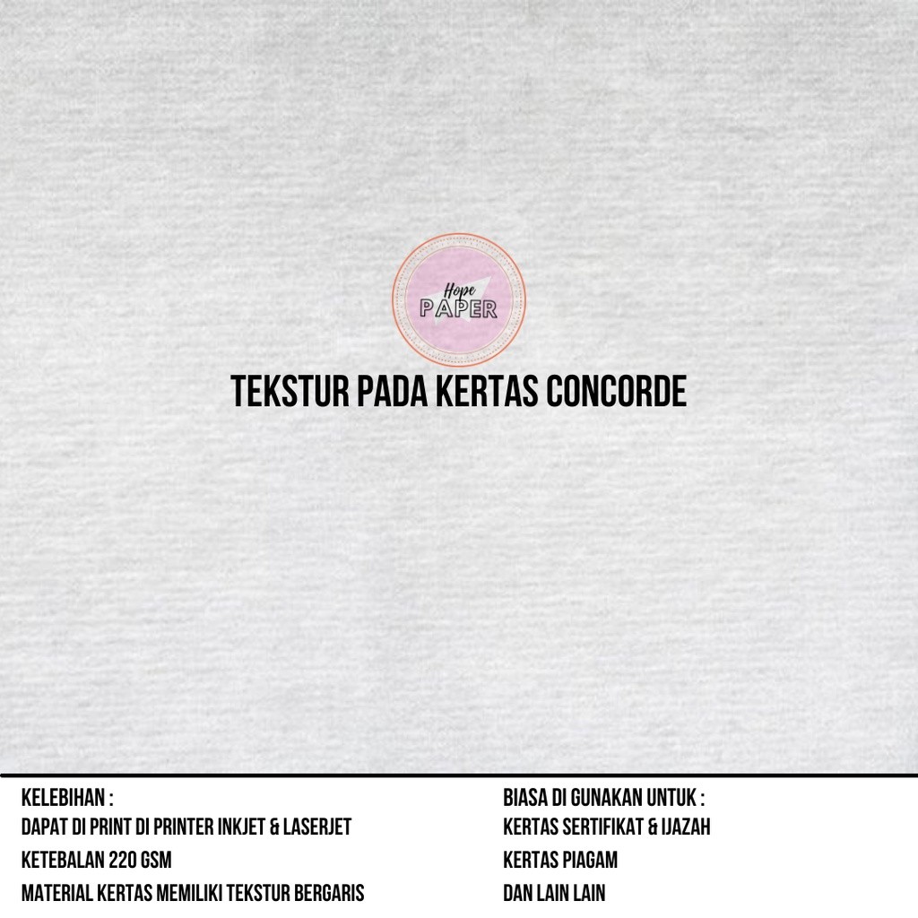 

Concorde A4 90 gram isi 500 lembar / Concorde A4 90 gr / Kertas Concorde A4 90gr