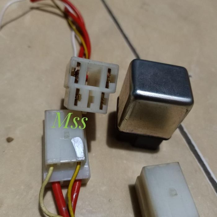 PREMIUM soket relay stater soket bendik stater kotak universal include kabel