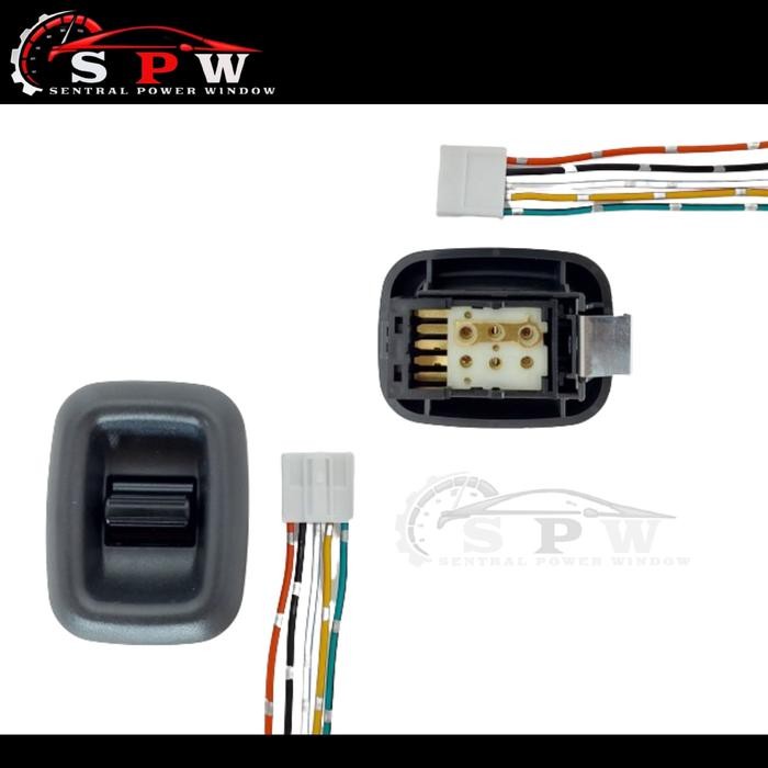 PREMIUM Saklar Power Window Suzuki Baleno APV Dan Estilo Lengkap Soket
