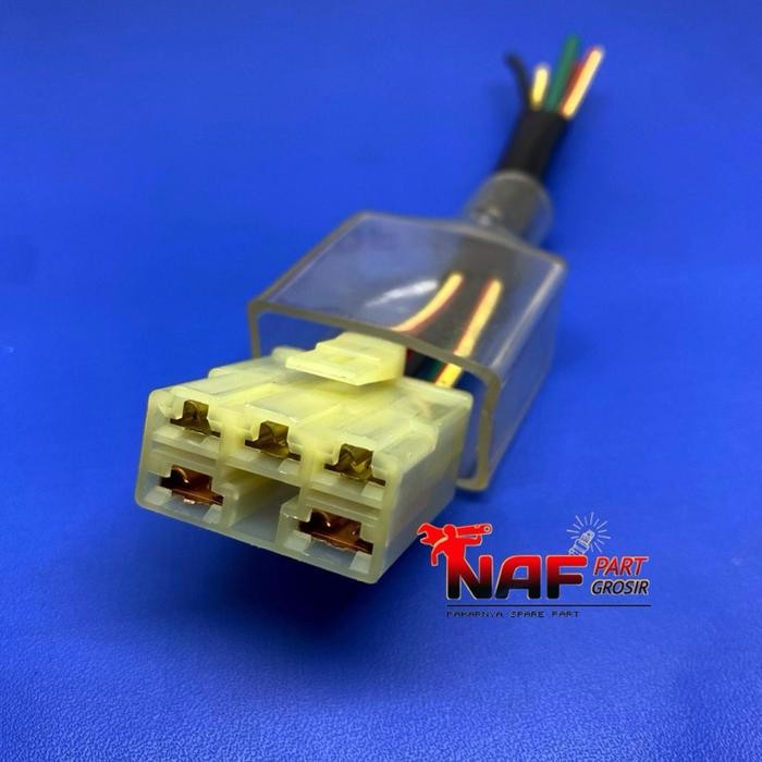 PREMIUM SOCKET SOKET KIPROK REGULATOR PIN 5 HONDA CBR 150 250 R CBU THAILAND 250R 400 600 ORIGINAL