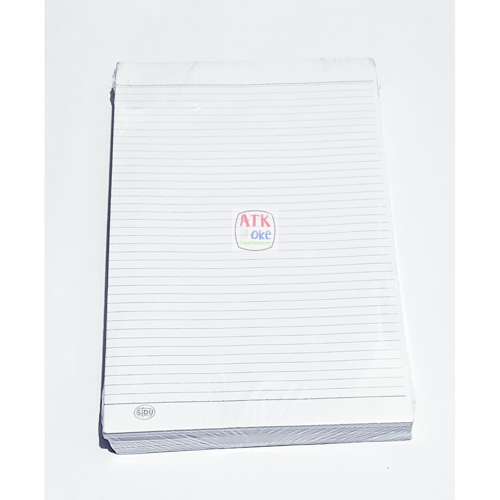 

Sidu Kertas Double Folio Bergaris (200 Lembar)