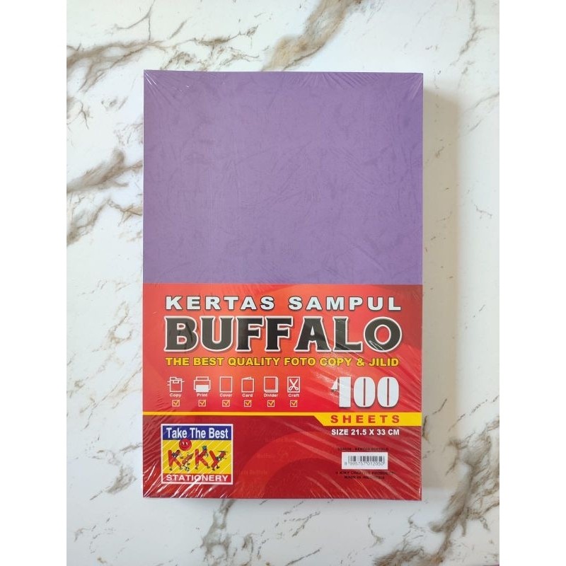 

Cover Bufalo Motif / Sampul Jilid KIKY ( 1 Pak / 100 Lembar )