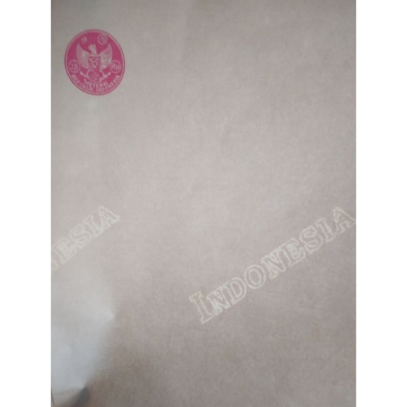 

Termurah Kertas Segel Asli Tahun 1970 Sampai 1979 Terdapat Watermark Indonesia