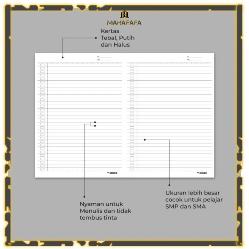 

Buku Tulis BigBoss Isi 50 Lembar [1 Pack = 10 Buku]