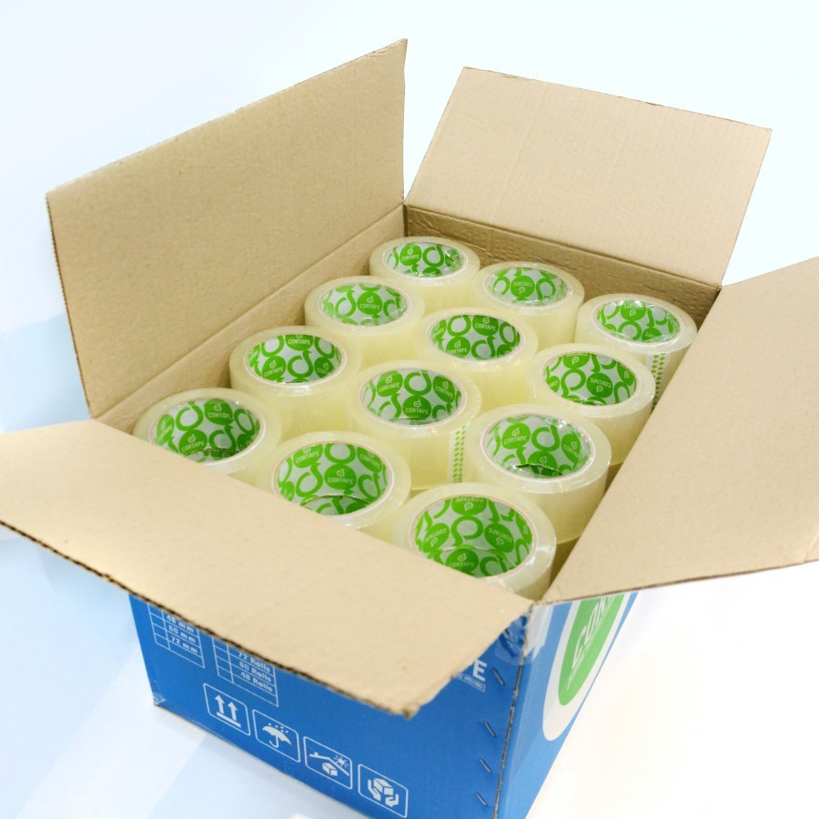 

Lakban Cortape Bening 48 mm x 90 yard Setara Daimaru 1 Selop