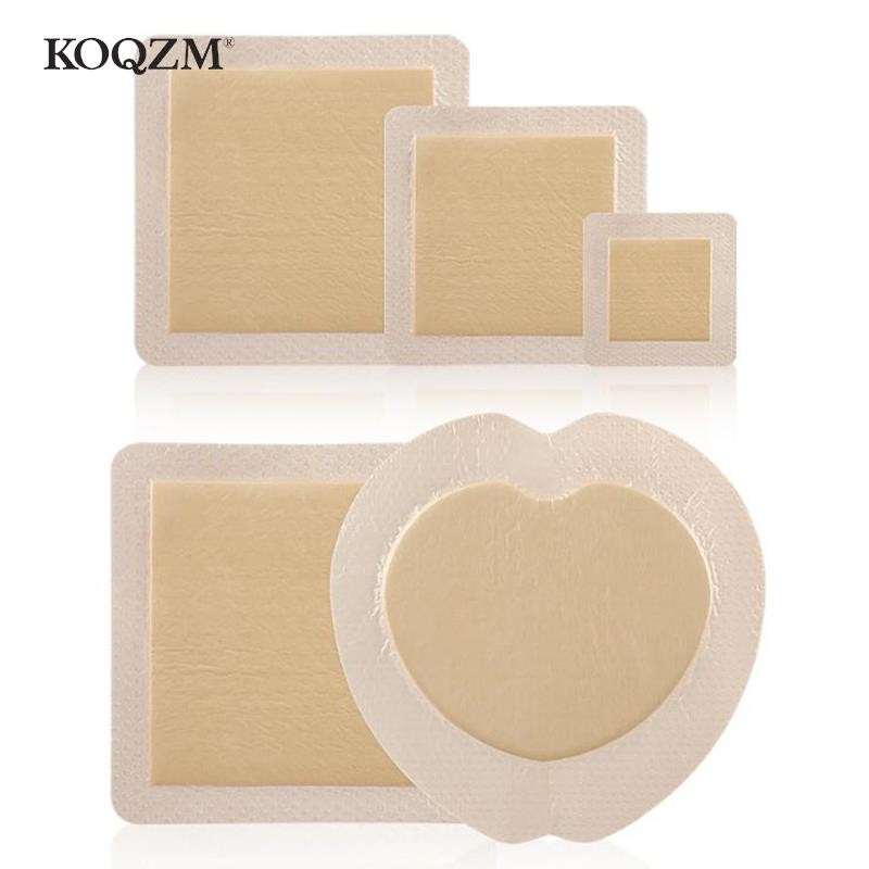 Dressing Wound Pat  Silicone Gel Foam Sponge Gel Dressing Waterproof Medical Self-Adhesive Wound