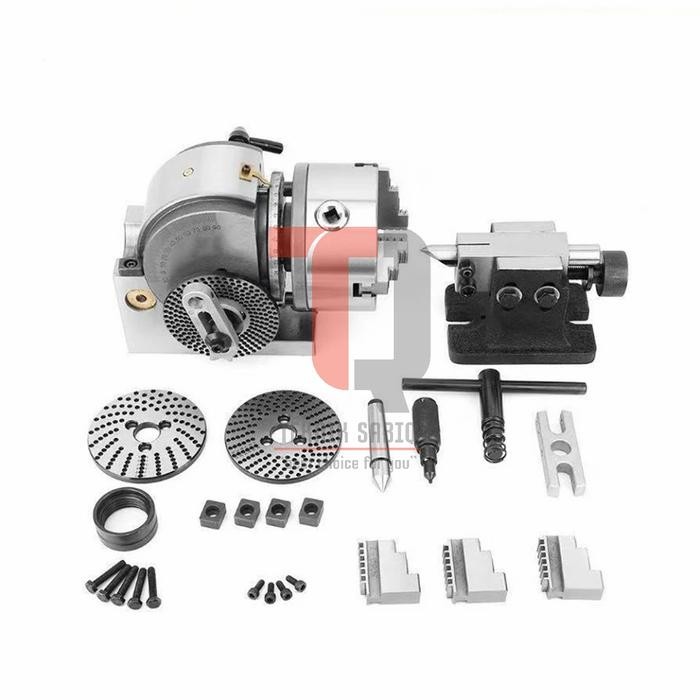Dividing Head Bs 1 - Dividing Head Bs-1 Klaw 6 Inch Pembagi Roda Gigi Perlengkapan Pertukangan