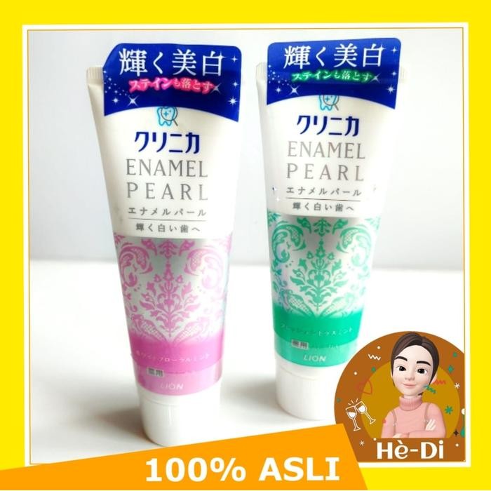 Lion Japan Clinica Enamel Pearl Whitening Toothpaste / Lion Toothpaste -Gratisongkir