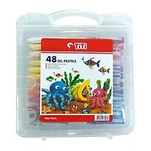 

Titi Oil Pastl 48 Warna TI-P-48s / Krayon Minyak Crayon Non-Toxic