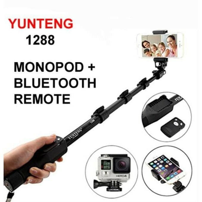 Tongsis Yunteng YT 1288 Tongsis Bluetooth Yunteng YT-1288