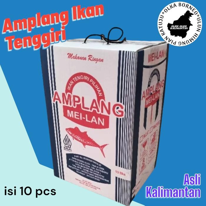 

Barbara.storee Amplang Meilan 1 kg, Kuku Macan, Amplang ikan Tenggiri