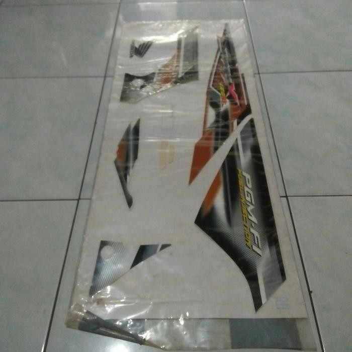 STRIPING STICKER SET SUPRA X125R ORIGINAL AHM