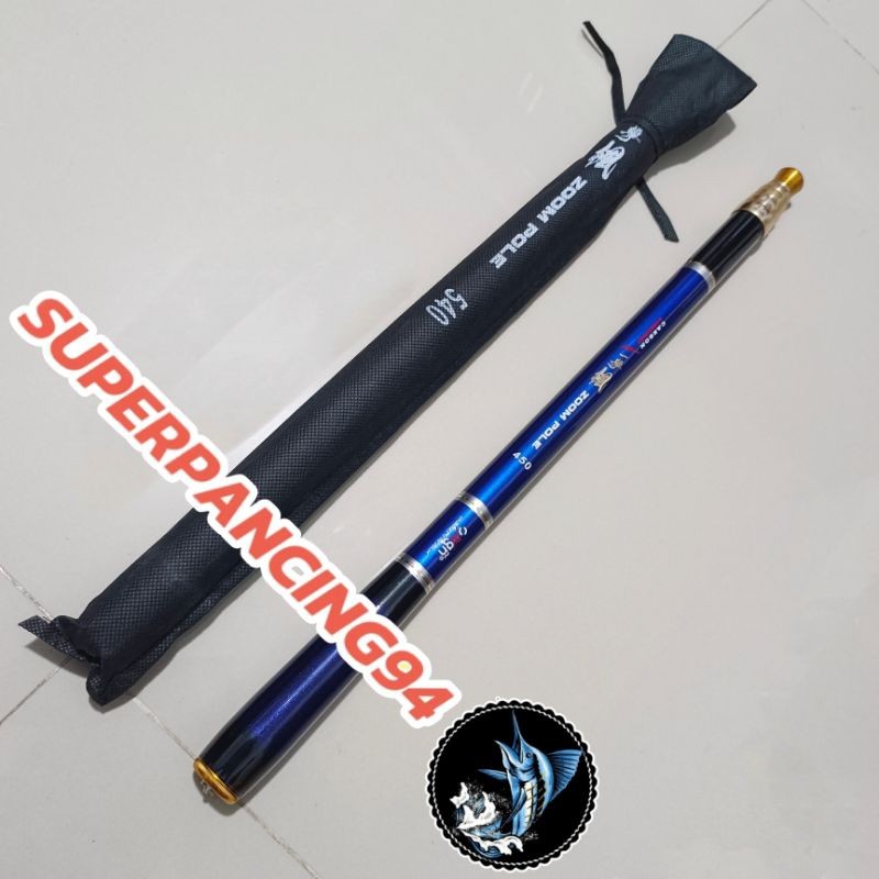 Tegek Zoom OXGN Zoom Pole 360 / 450 / 540 (Ruas Pendek)(Drat)