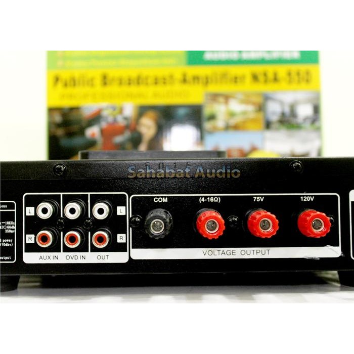 Amplifier (Toa/Ceiling) Bluetooth - Usb - Sd Card Nsa - 550