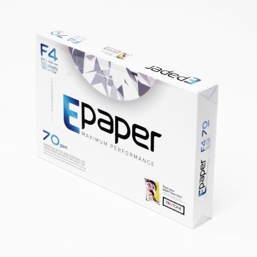 

Kertas HVS F4 75gsm E-Paper Original & Halus Cocok untuk Kantor & Sekolah