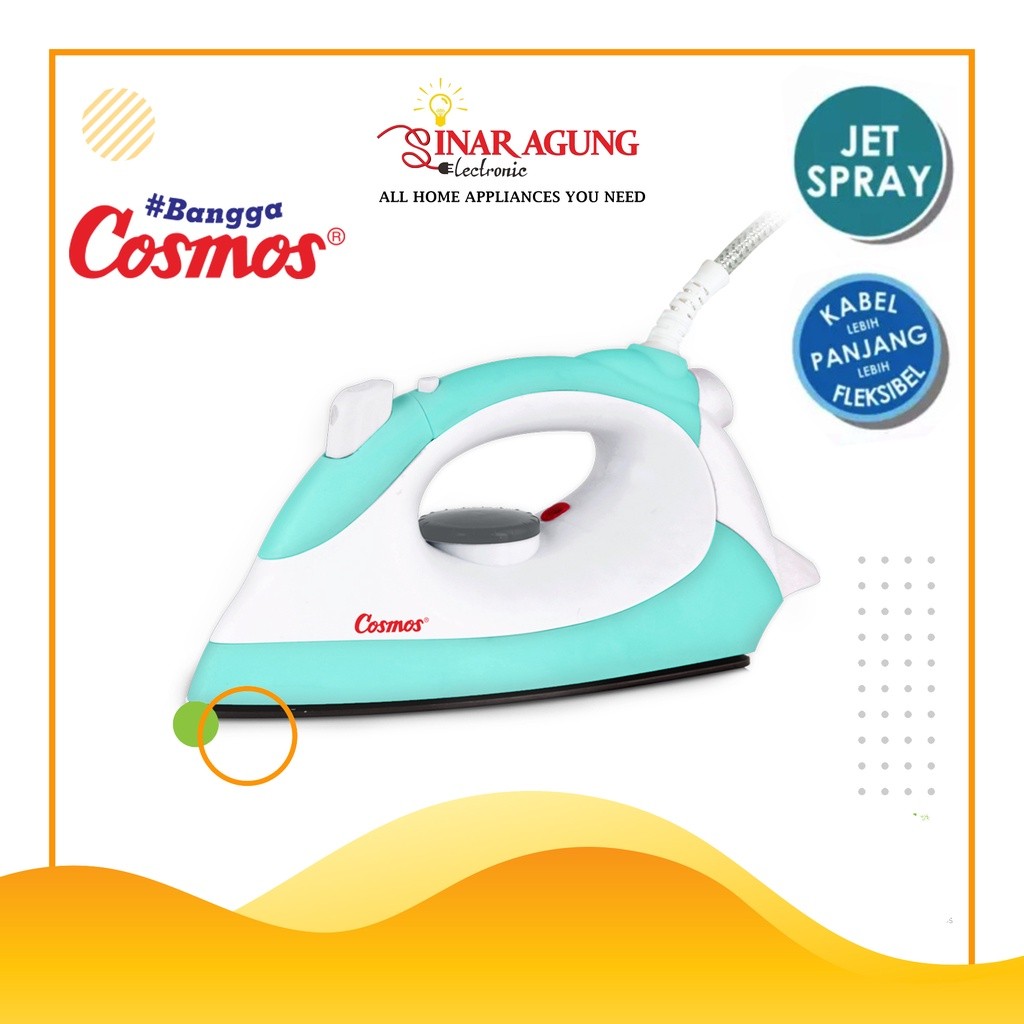 COSMOS SETRIKA CI4310 N / CI-4310 N / CI 4310 N (400W) GARANSI RESMI