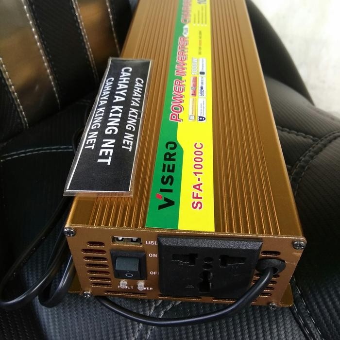POWER INVERTER 1000 WATT 12V PLUS CHARGER AKI MURAH
