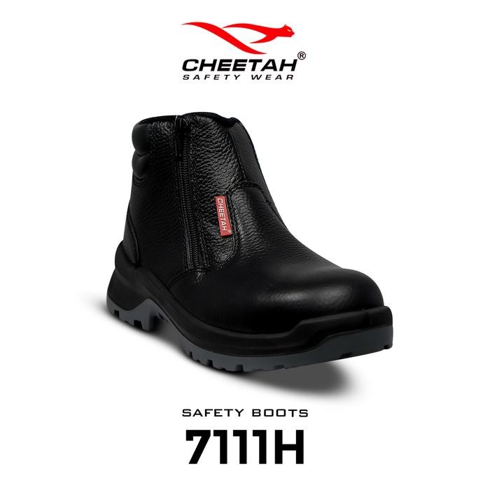 

Terlaris Sepatu Safety Cheetah 7111 Hitam Original Boots Shoe