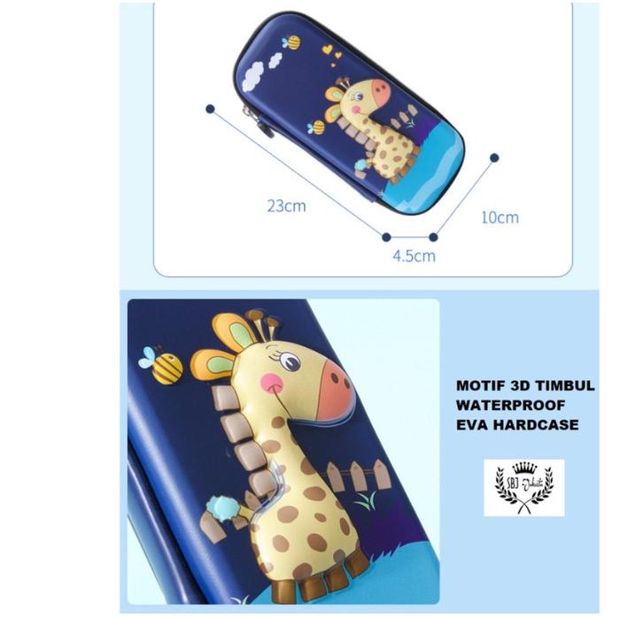 

Tempat pensil Kotak pensil smiggle Lookalike 3D Hardcase Waterproof REAL EVA HARDCASE alat sekolah