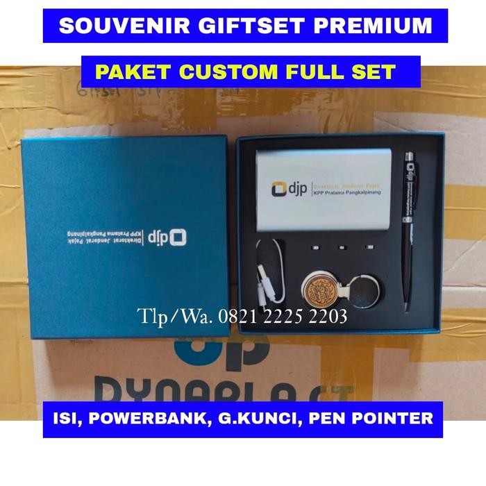

Gift Set 3 In One - Paket Premium Custom Logo Perusahaan