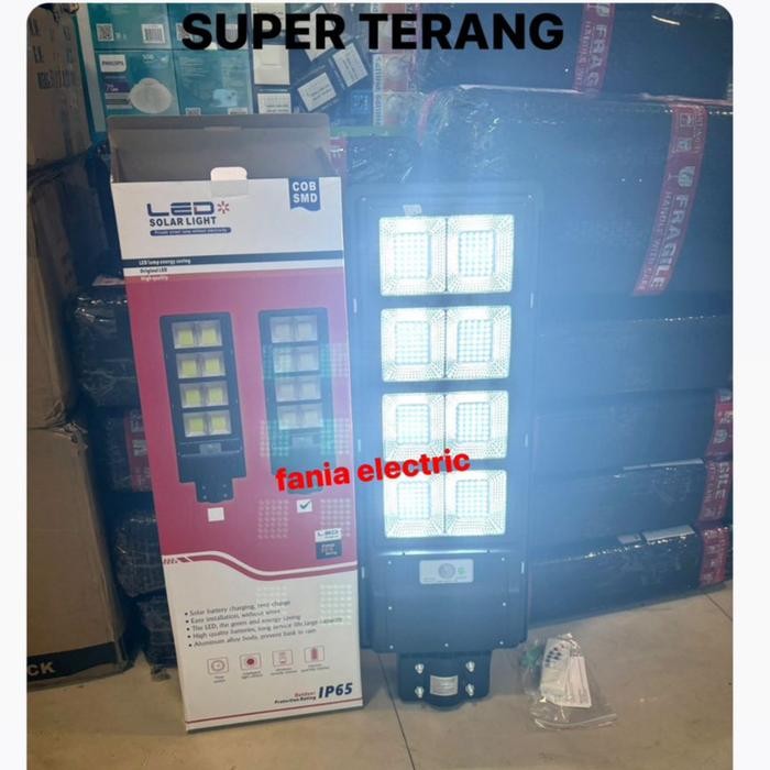 LAMPU PJU TENAGA SURYA MATAHARI 400W 400 W LAMPU JALAN PJU SOLAR CELL